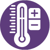 Icon of a thermometer