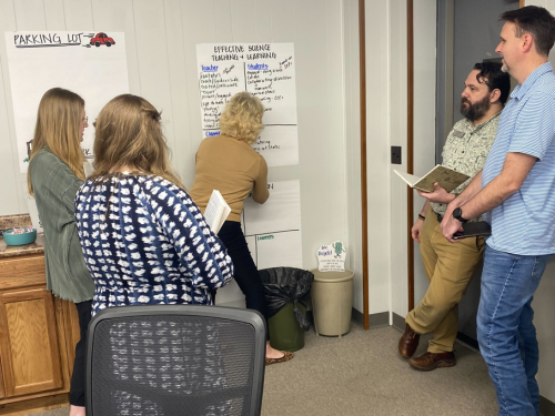 Image of teaches in a BSCS Biology professional learning institute